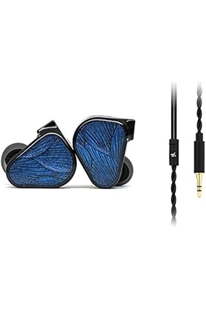 ASİTAN Truthear X Crinacle Zero Blue 2 Sahne, Stüdyo Veya Odyofil Için Çift Sürücülü Kulak Içi, In-Ear Kab