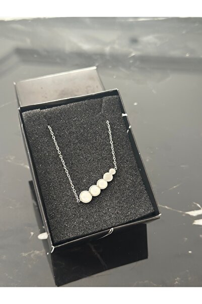 staınless steel قلادة دائرية من الفولاذ