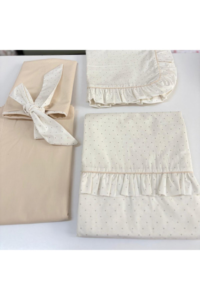 GAYE EV TEKSTİLİ طقم غطاء لحاف أطفال 100% قطن معتمد من OEKO-TEX