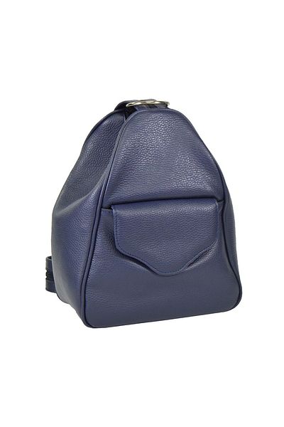 Magazinul de genti Women's backpack made of soft natural leather, model 126,