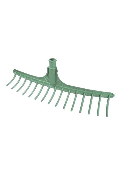 flores Plastic rake with, 15 tines x 71 cm
