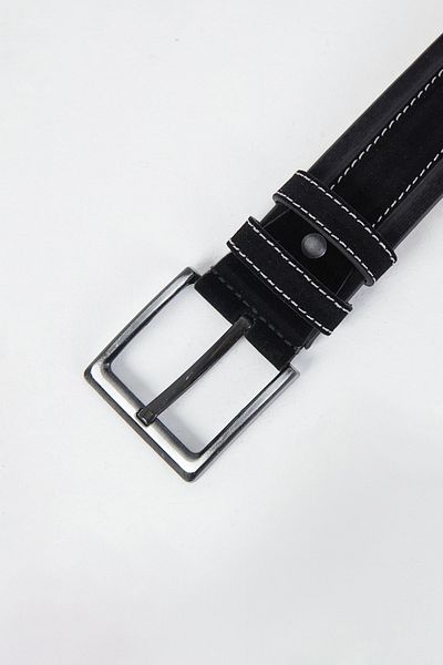Fulla Moda Αθλητική σουέτ ζώνη με ραφές αντίθεσης
