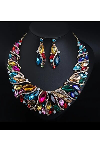 Enanice Renkli kolye seti