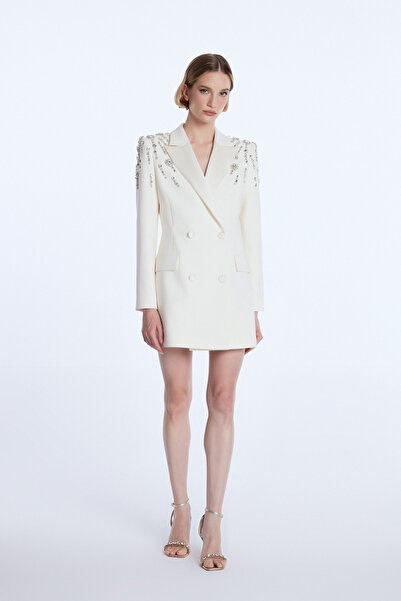 adL Mert Aslan Taşlı Ceket Elbise