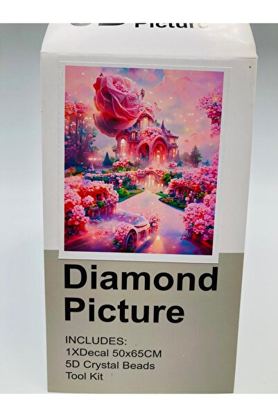 DUCK HOBY 65x50 Boncuklu Taş İşleme Mozaik Elmas Goblen Tablo Resim Boncuk Puzzle Dıamond Paıntıng Hı Stone