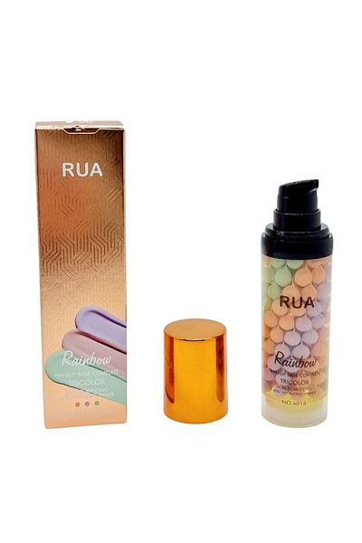 RUA "Rainbow" Isolation Primer – 3 Colors, 3 Solutions, 1 Perfect Complexion