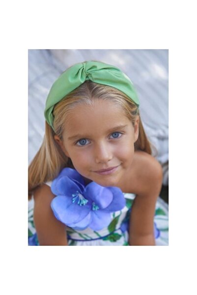 Abel & Lula تاج أبيل ولولا للفتيات - أخضر