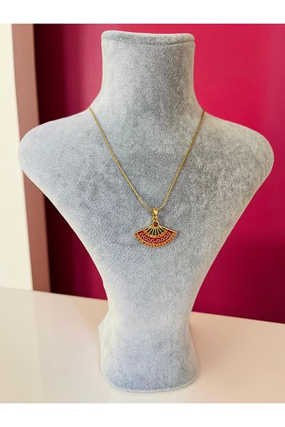 Asteria Jewelry Fan Necklace