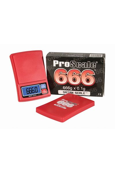 PROSCALE Cantar de buzunar de precizie Proscale 666 Satan 0.1-666g
