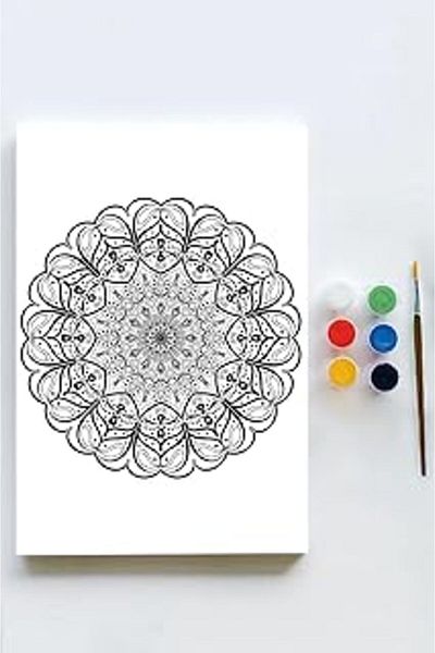 AMAZON TOHUM (21653) Madala Canvas Canvas Painting Hobby Set 16 (30X40Cm)