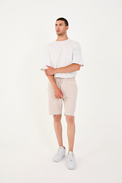 KAPHONE Erkek Beli Lastikli 3 Cep Şort