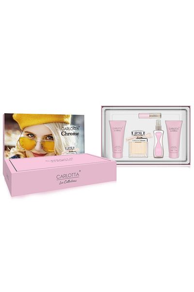 CARLOTA Carlotta Chrome Women's Gift Set - A Modern and Renewed Glow