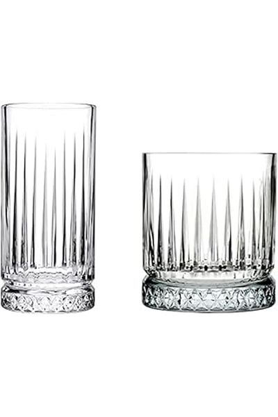 STOREMAX Pasabahce Elysia Glass Set - 12 Pieces, 1200017 , Transparent