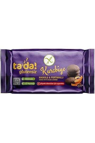 Genel Markalar Glutensiz Gluten Free Kakaolu ve Portakallı Kurabiye 100 Gr (2...