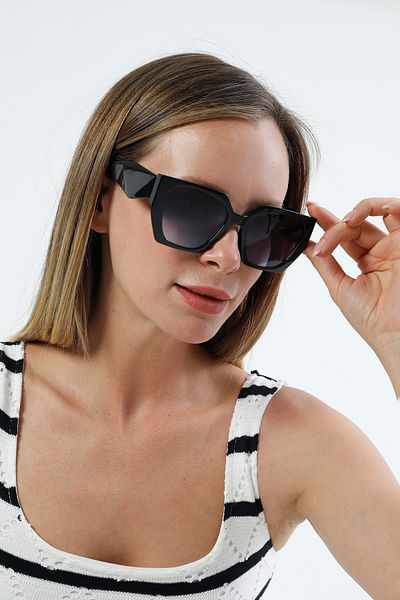 Fulla Moda Hexagonal Framed Sunglasses