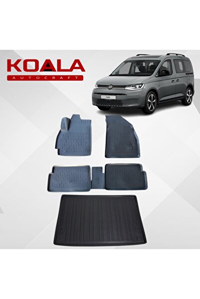 KoalaOtoTekstil Volkswagen Caddy (2021+..) Ile Uyumlu - Araca Özel Paspas ve ...