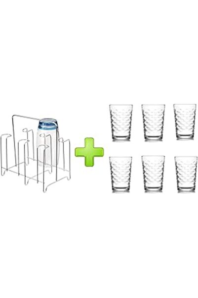 Bosphorus مجموعة هومي كام المكونة من 6 قطع لتجفيف الأكواب الماء والمشروبات ال...