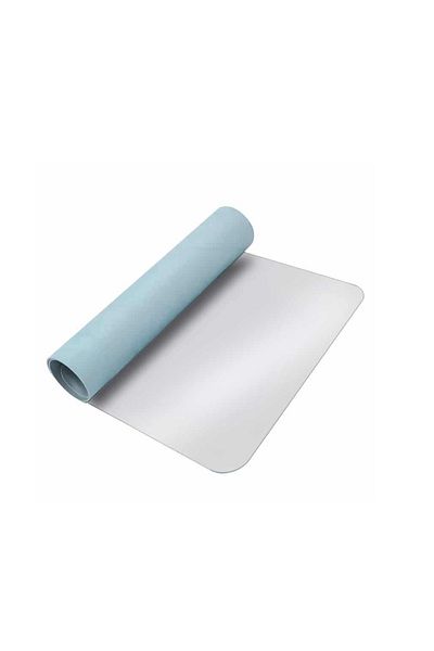 BUBM Bubm anti-slip mouse pad, 40 x 80 cm, 2 mm thick, PU leather, blue