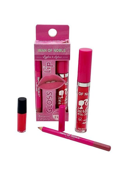 IMAN OF NOBLE Kit Ruj si Creion – IMAN OF NOBLE, Pink Edition 04
