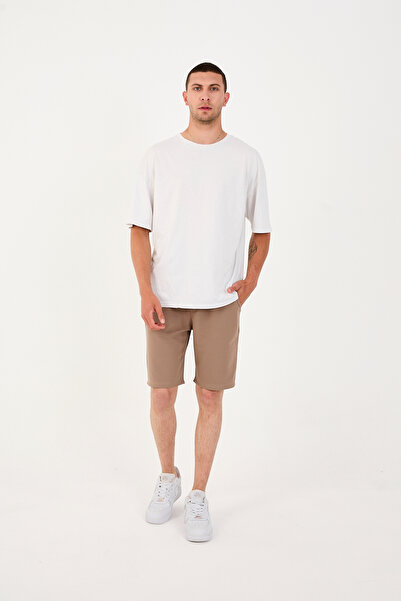 KAPHONE Erkek Beli Lastikli 3 Cep Şort