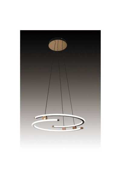 Sueva Lustra LED Minimalist Ring cu Telecomanda wifi Maro 24G intensitate reg...