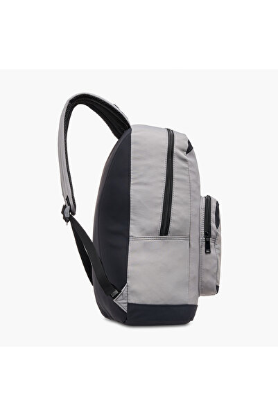 GAP 18-inch Logo Print Backpack with Adjustable Straps and Zip Closure - 45x30x16 cms