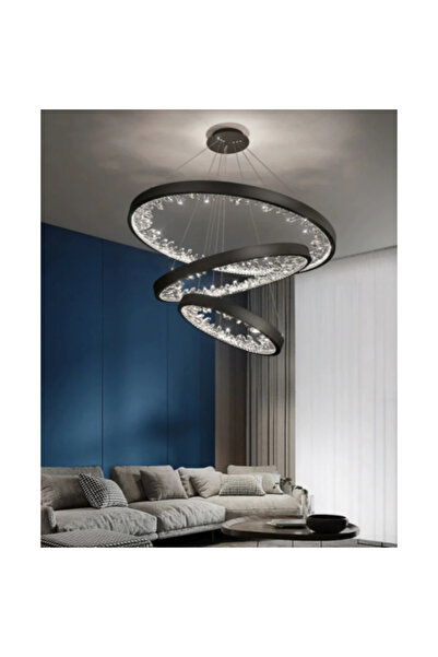 LightPlanet Candelabru LED negru cu telecomandă wifi 2.4G, 45 cm, intensitate reglabilă pentru lumină/rece/cald/neutru