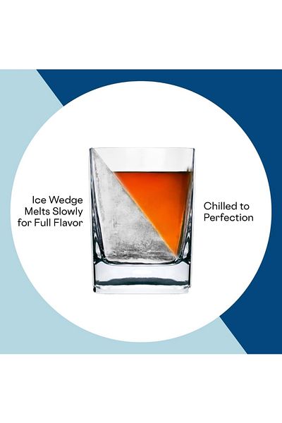 Yenigeldi 1 Vintage Ice Wedge Cocktail Glass