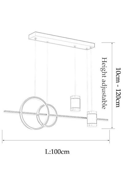 Sueva Led Chandelier With Remote Control Projector Starry Night Wifi 2.4g Light/cold/warm/neutral