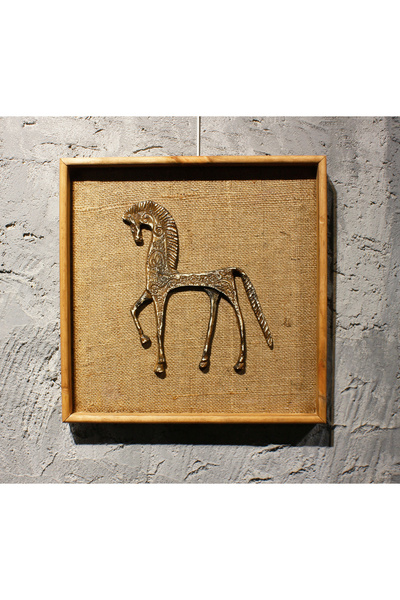 Atölye Kürün Hitit Atı Rölyef Karbartma Pano