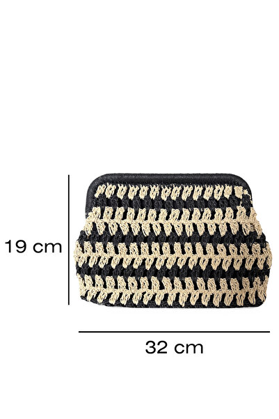 CEYBAG Kadın Örgü Clutch El Çantası