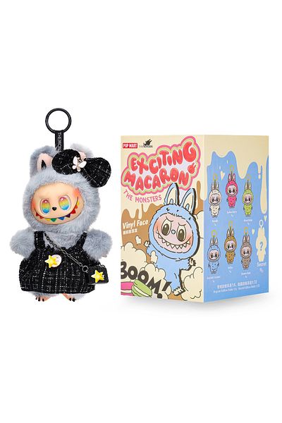 LABUBU Dressed Labubu Big Intro Energy Figure, Keychain, Plush Toy