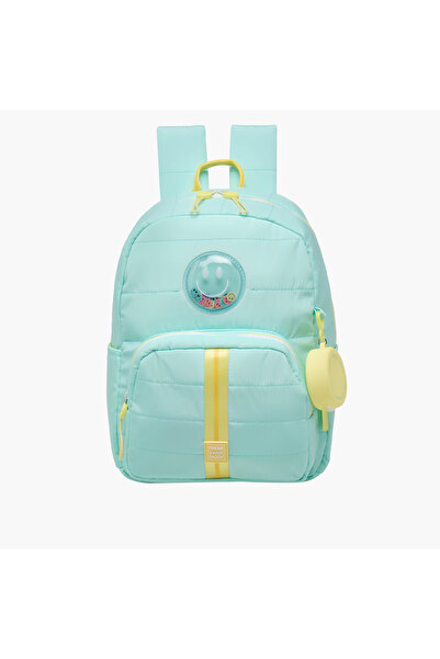 Mayfair حقيبة ظهر مايفير كولوربلوك مع جيب للعملات المعدنية - 32×24×12 سم