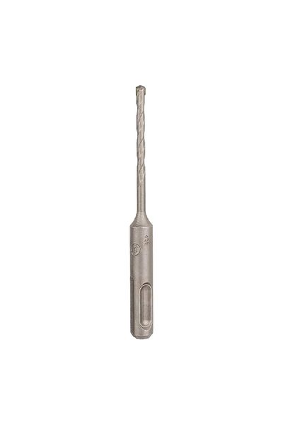 Bosch SDS Plus-1 Break-Resistant U-Shaped Metal Hammer Drill Bit Grey 4 x 110mm