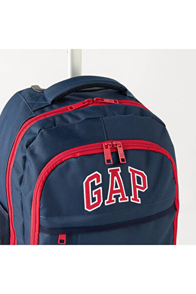 GAP 18-inch Solid Trolley Backpack with Retractable Handle - 30x16x46 cms