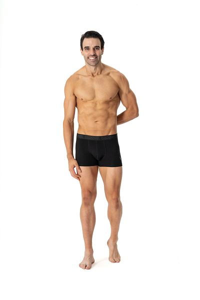 U.S. Polo Assn. 3 Pack, Uspa Printed, Cotton & Lycra, Anthracite & Saks & Black