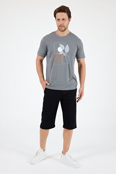 Rodi Men's Crew Neck Printed T-Shirt – 100% Cotton – Comfortable and Stylish Short Sleeve Men's T-Shirt 0009