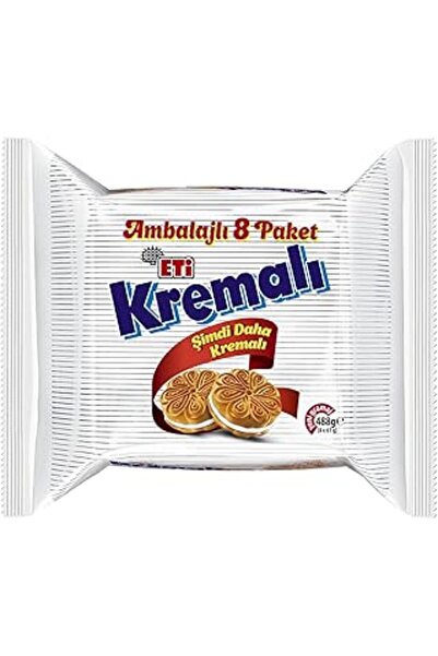 AYG بسكويت اللحم بالكريمة 8 × 61 جم