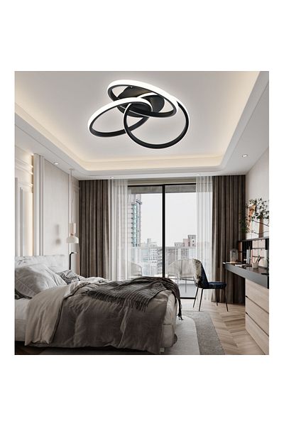 Sueva LED chandelier with 2.4G wifi remote control, light/cold/warm/neutral, adjustable intensity