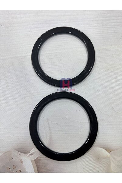 miraylahobi Bambu Görünümlü Plastik Çanta Sapı M20 1 Çift 12cm