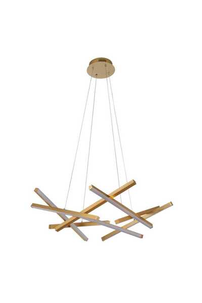 Sueva Modern LED Chandelier with 2.4G wifi Remote Control, light/cold/warm/neutral, adjustable intensity