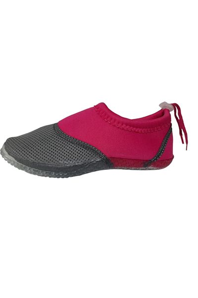 SRB Serabien Women's Fuchsia-Grey Mesh Sea Pool Beach Shoes