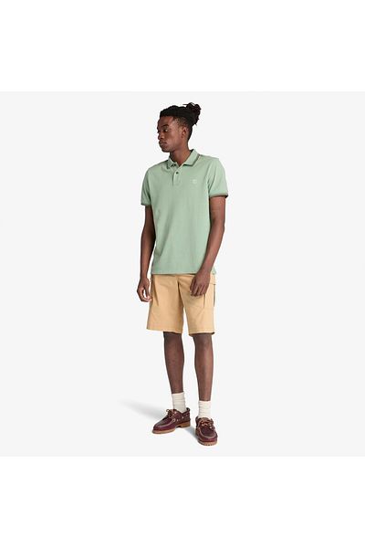 Timberland Brookline Poplin Cargo Men's Cream Shorts