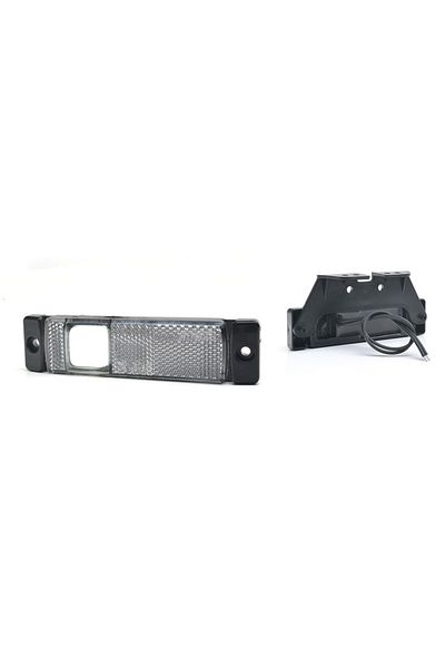 WAS SIDE LIGHT LED 1237 W45NS, 12V-24V, POSITION WHITE WAS