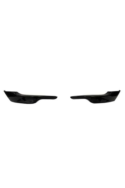 CED AUTO TRADE Set of 2 Front Bumper Extensions compatible with BMW 3 Series E92 E93 2007-2009 M-Performance Design