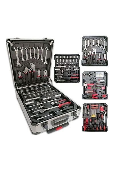 GENERAL Professional Tools Set - 187 Pieces - Black