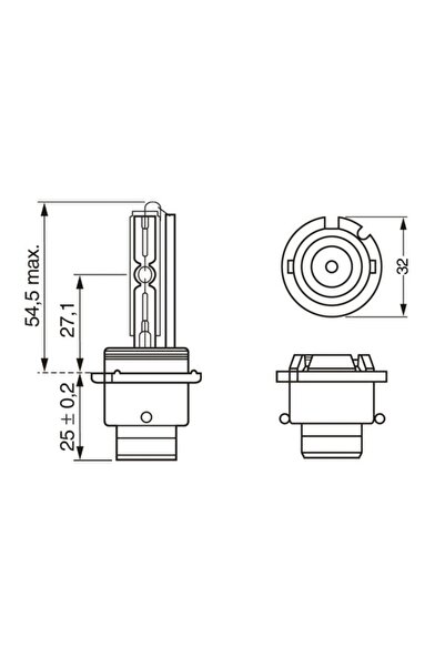 Bosch Bec D2S 85V 35W Hid Bosch