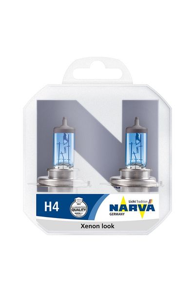 Narva SET 2 BECURI FAR H4 60/55W 12V RANGE POWER ALB NARVA