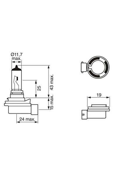 Bosch Bec 12V H8 35W Bosch