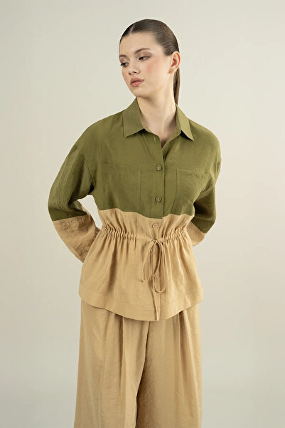 IDYL Beli Gathered Blouse Set